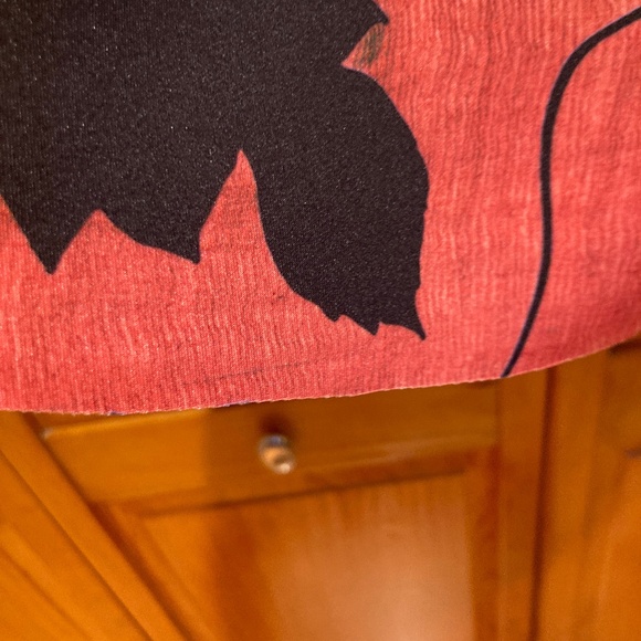 Clover Canyon Neoprene Peplum Sleeveless Dress Size Large Made in USA - Picture 8 of 14